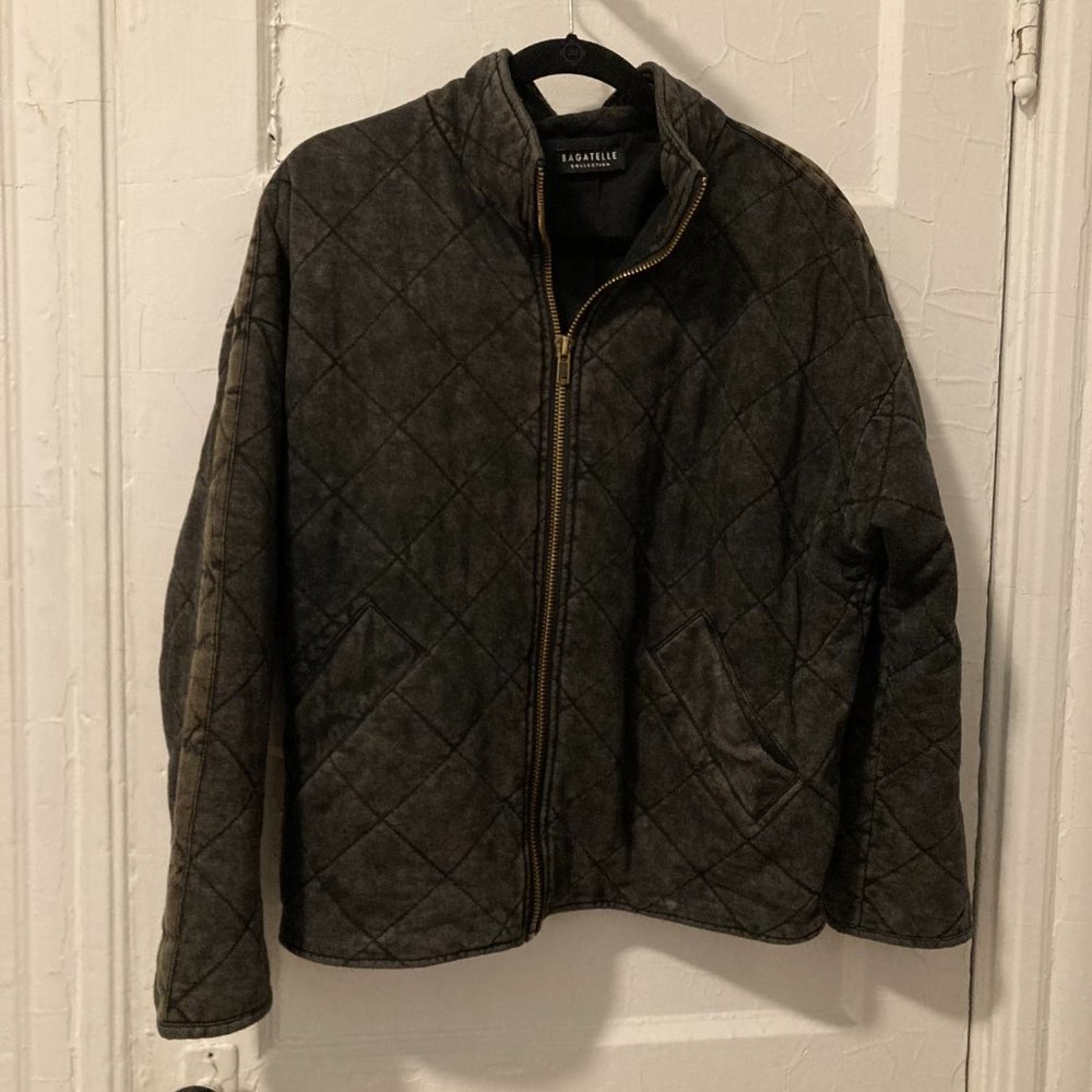 bagatelle | quilted bomber jacket